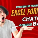 Excel formula with chatGPT & google bard, excel chatbot